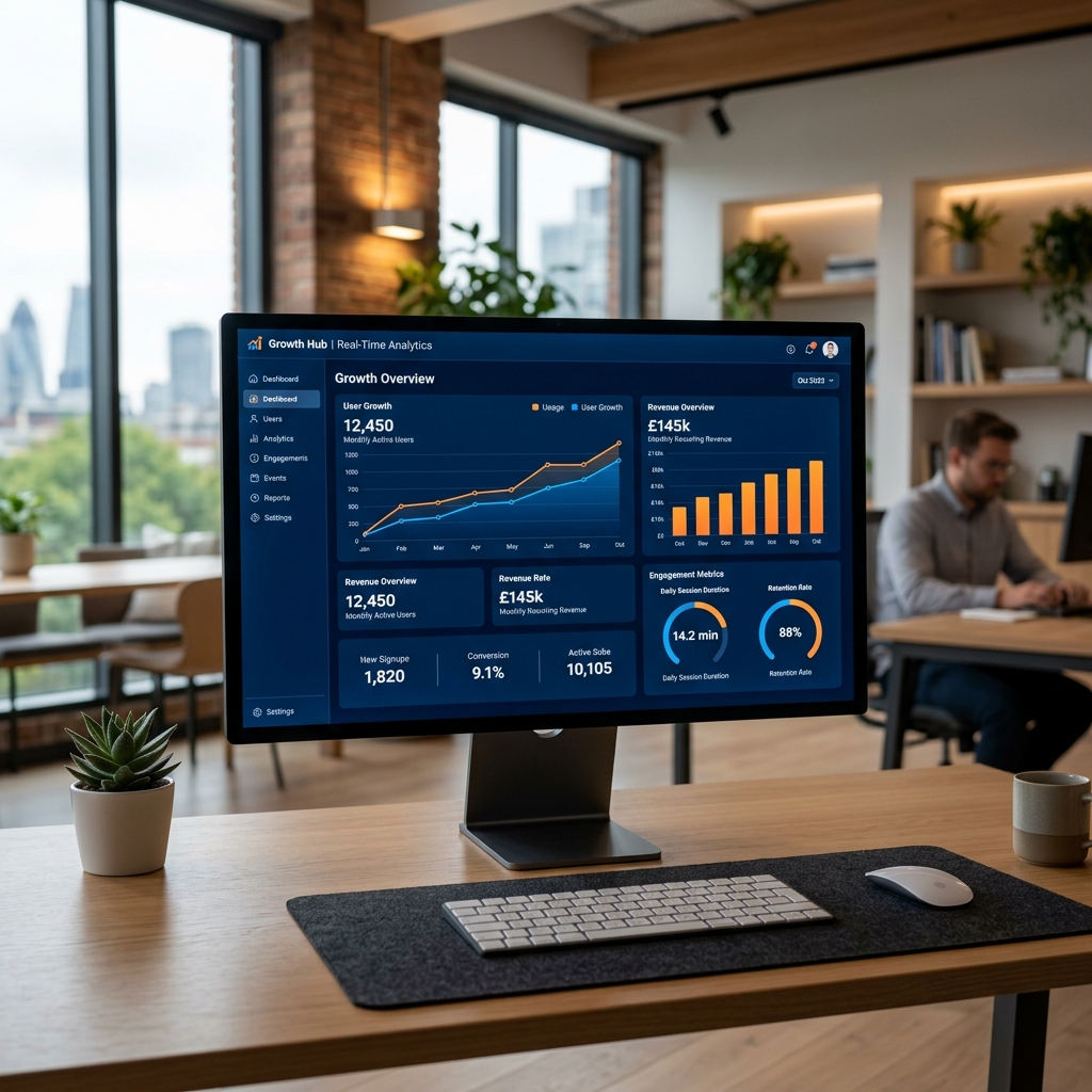 Analytics Dashboard UI